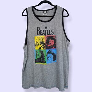 (2/$20) The Beatles Colourful Tank Top